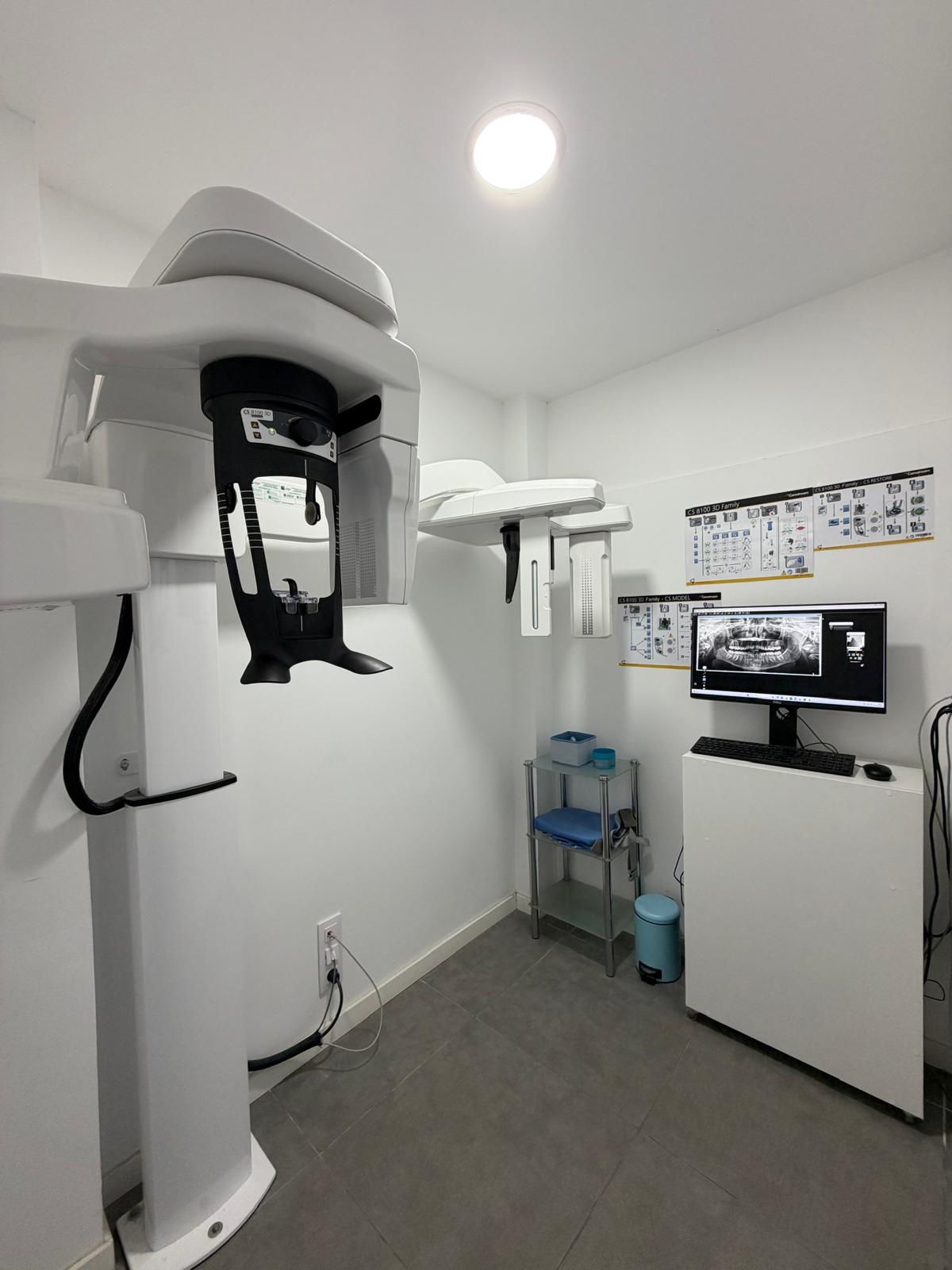 Sala de radiología 3D CS 8100